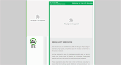 Desktop Screenshot of irishliftservices.ie